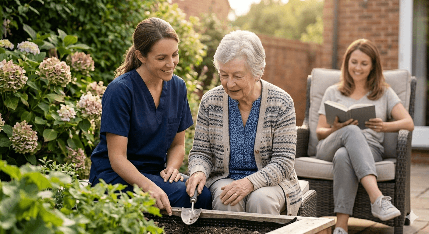 Personalized medical care at home.
